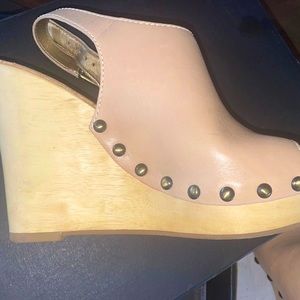 Saks Fifth Avenue Wedges - Worn only once to a wedding ✨